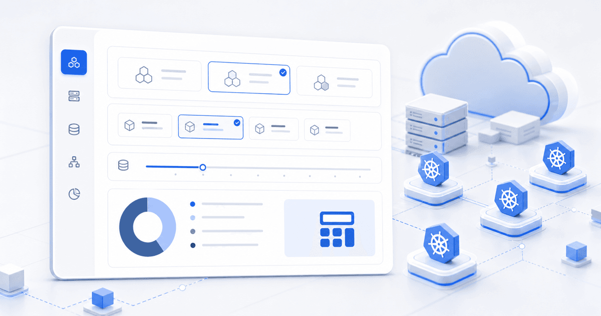 Wodby Cloud pricing calculator with cloud infrastructure nodes