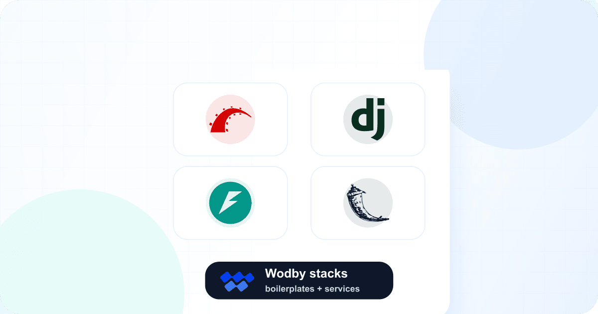 Ruby on Rails, Django, FastAPI, and Flask boilerplates featured in the expanded Wodby catalog